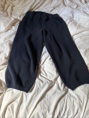 FP beach Navy heavy Knit balloon lounge pants size M